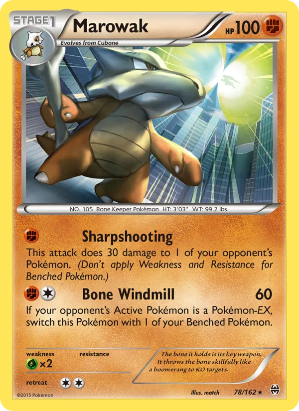 Marowak · BREAKthrough 78/162