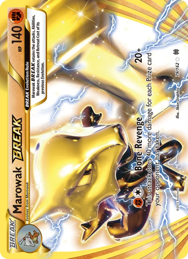 Marowak BREAK · BREAKthrough 79/162