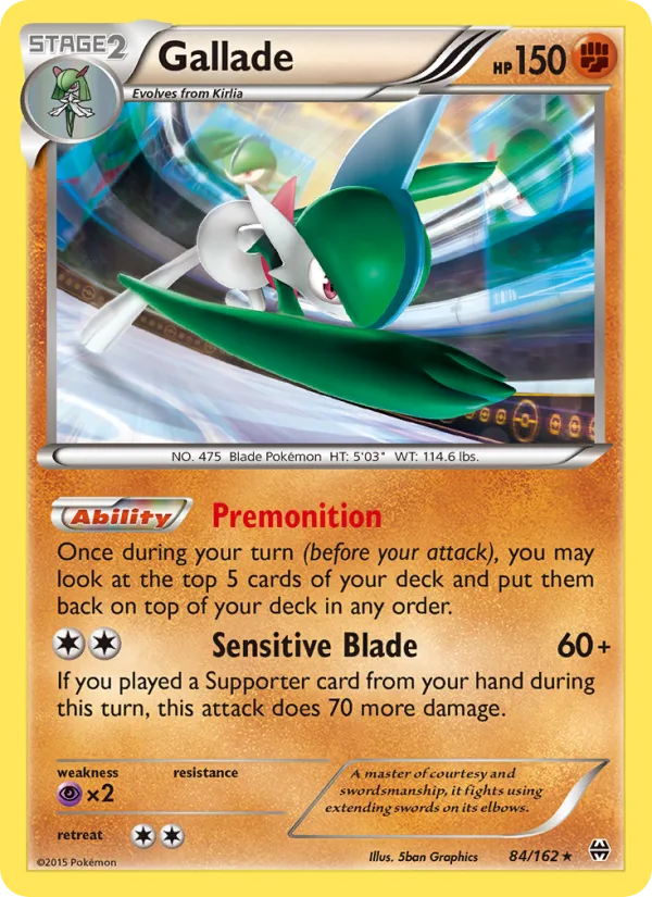 Gallade · BREAKthrough 84/162