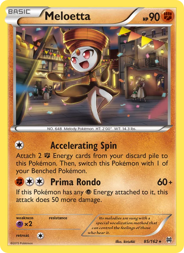 Meloetta · BREAKthrough 85/162