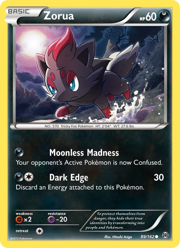 Zorua · BREAKthrough 89/162