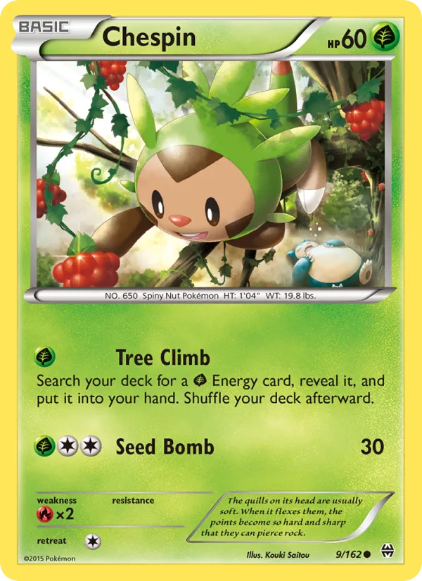 Chespin · BREAKthrough 9/162