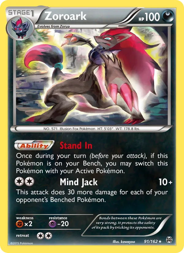 Zoroark · BREAKthrough 91/162