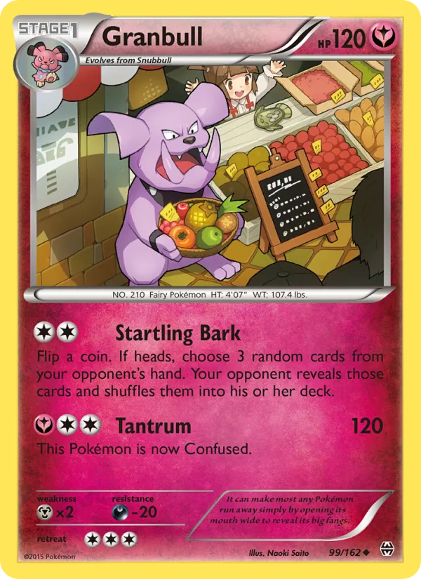 Granbull · BREAKthrough 99/162