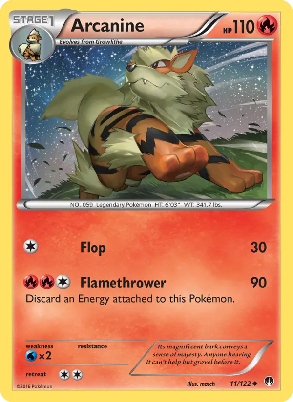 Arcanine · BREAKpoint 11/122