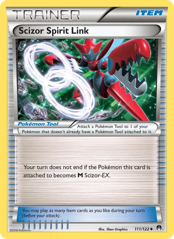 Scizor Spirit Link · BREAKpoint 111/122