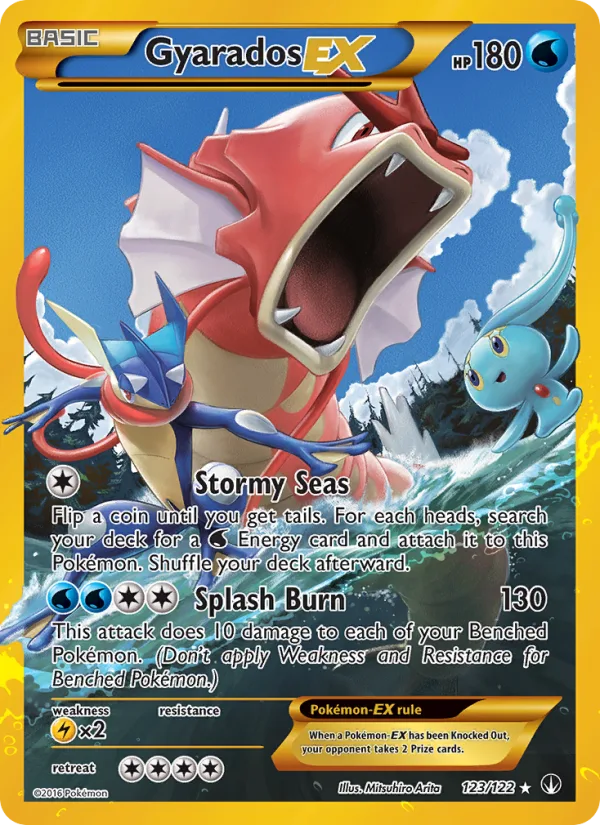 Gyarados EX · BREAKpoint 123/122
