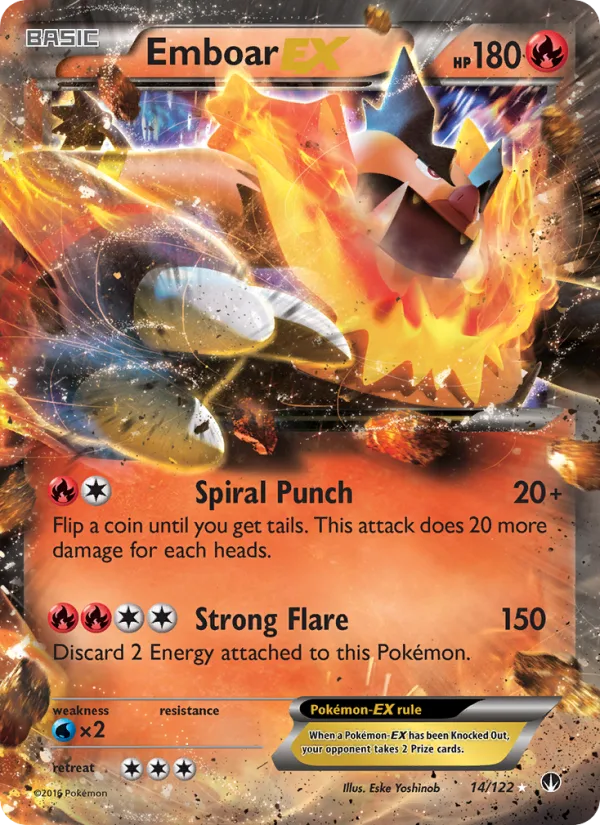 Emboar EX · BREAKpoint 14/122