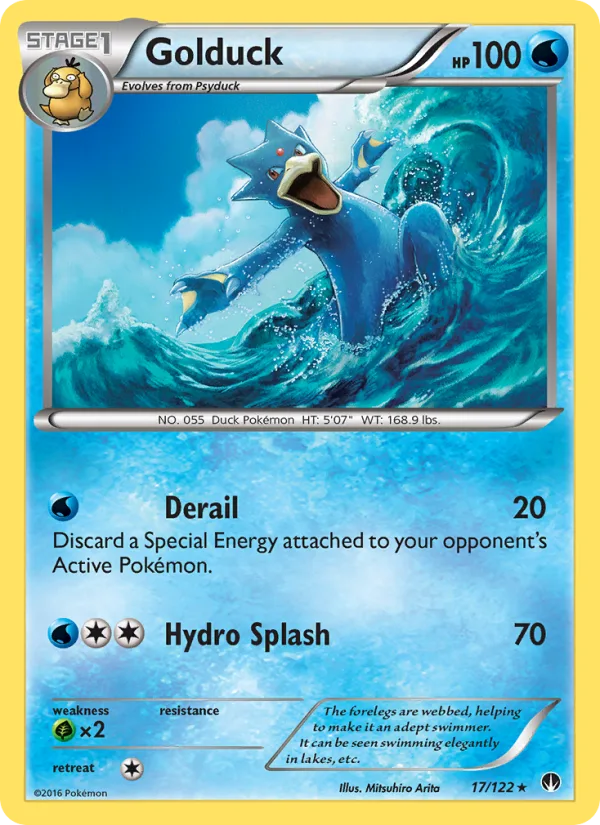Golduck · BREAKpoint 17/122