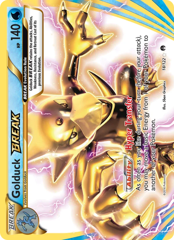 Golduck BREAK · BREAKpoint 18/122