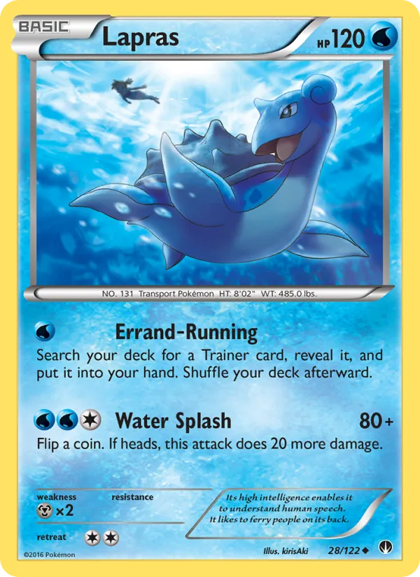 Lapras · BREAKpoint 28/122