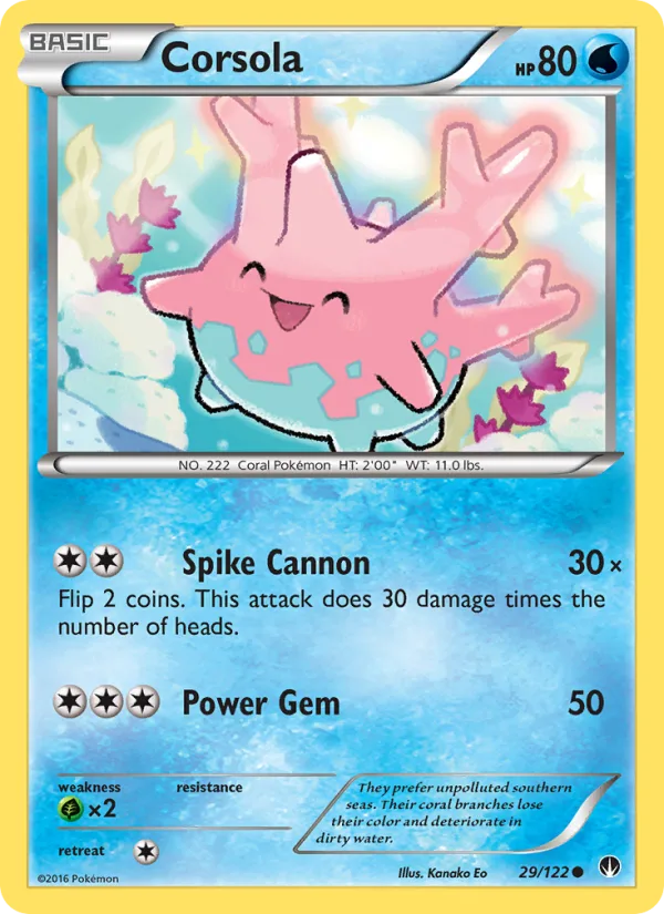 Corsola · BREAKpoint 29/122