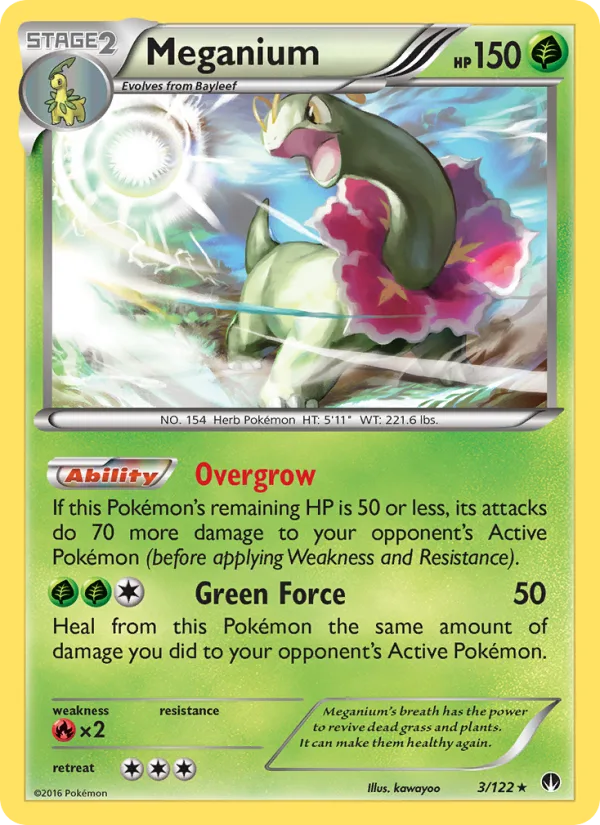 Meganium · BREAKpoint 3/122