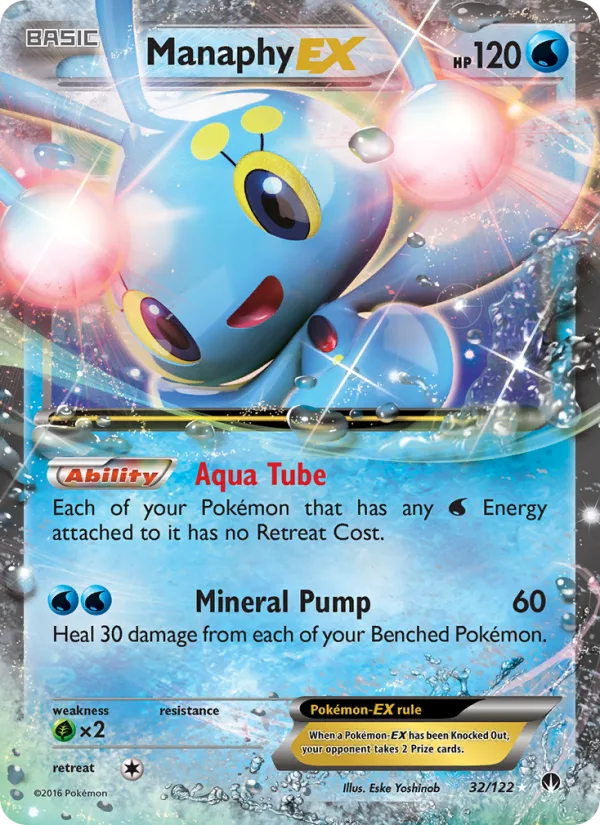 Manaphy EX · BREAKpoint 32/122