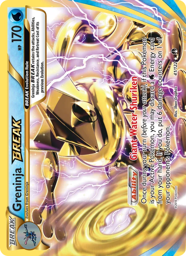 Greninja BREAK · BREAKpoint 41/122