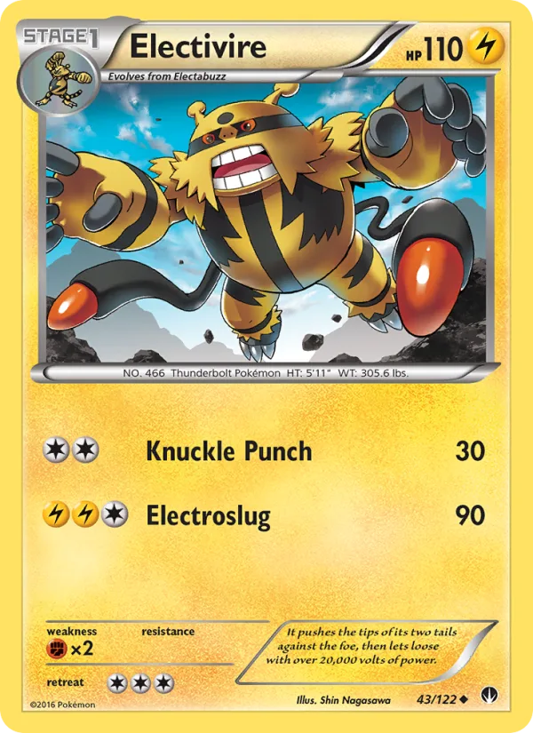 Electivire · BREAKpoint 43/122