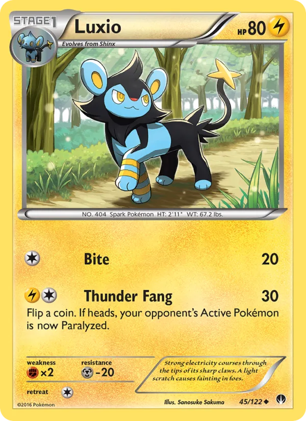 Luxio · BREAKpoint 45/122