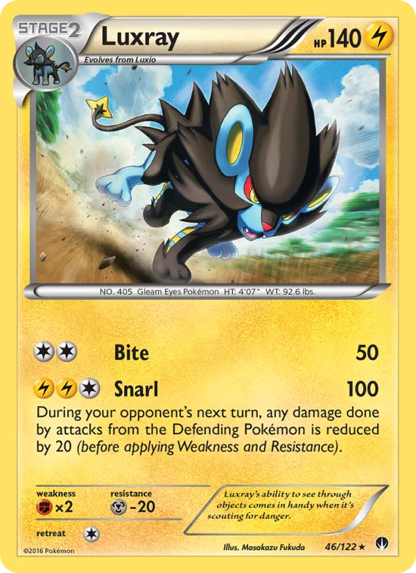 Luxray · BREAKpoint 46/122