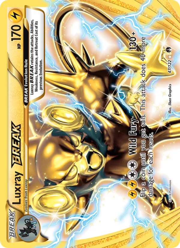 Luxray BREAK · BREAKpoint 47/122