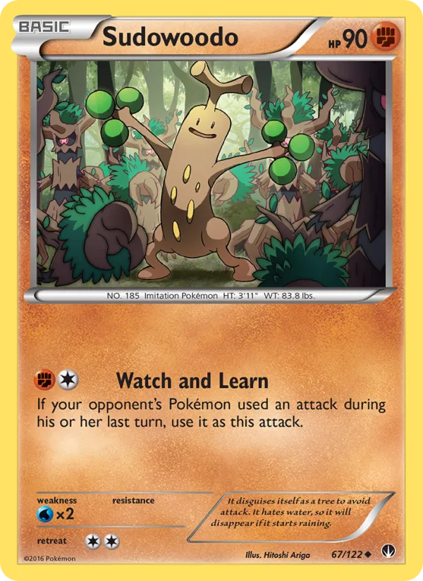 Sudowoodo · BREAKpoint 67/122