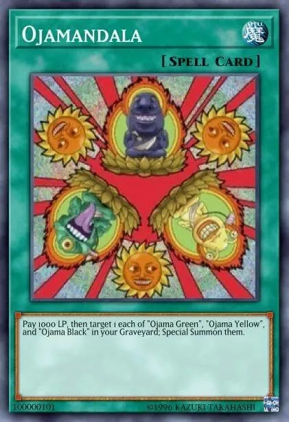 Ojamandala · Yu-Gi-Oh (No Set) 100000101