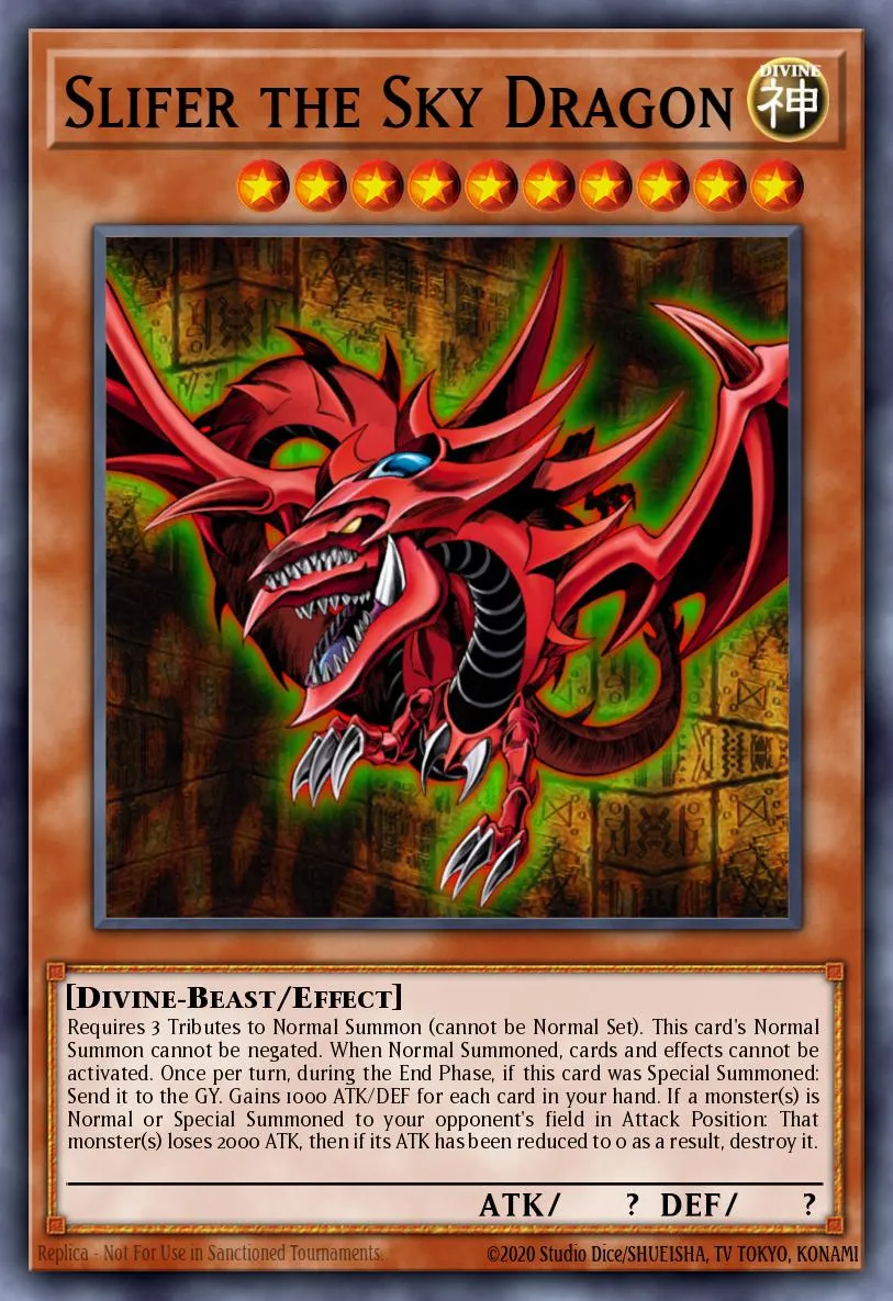 Slifer the Sky Dragon · Battle Pack 2: War of the Giants 10000020/215