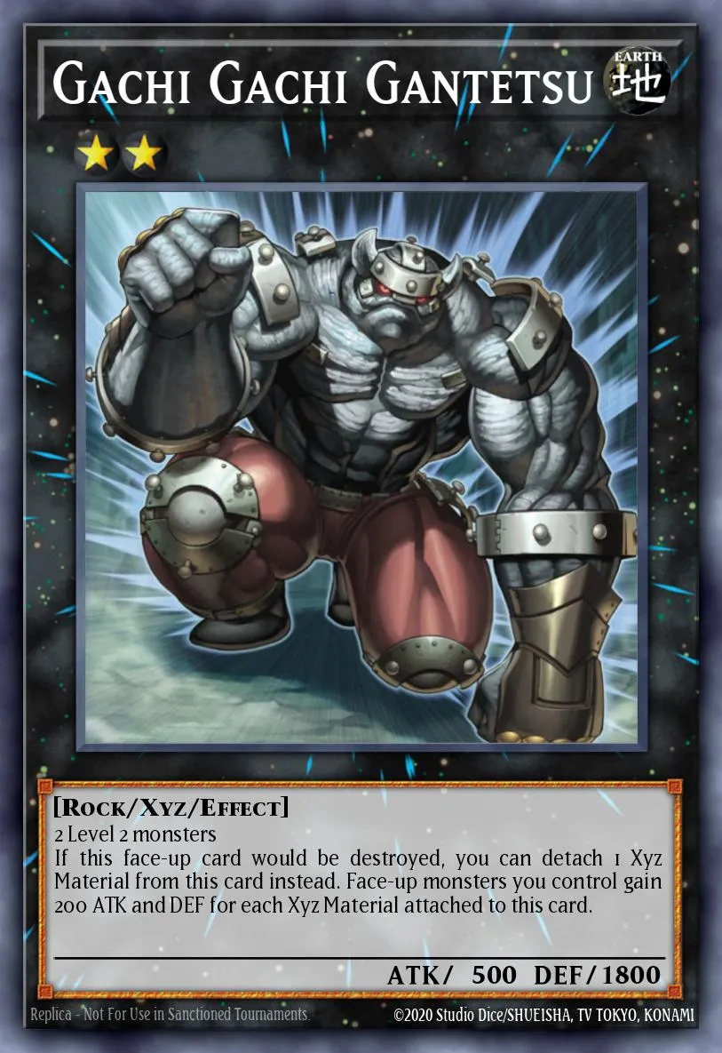 Gachi Gachi Gantetsu · Starter Deck: Dawn of the Xyz 10002346/43