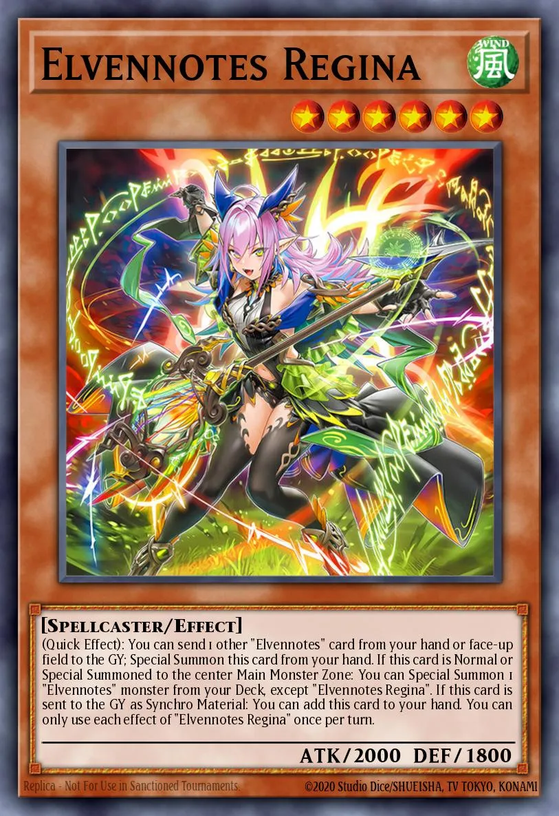 Elvennotes Regina · Yu-Gi-Oh (No Set) 101304014