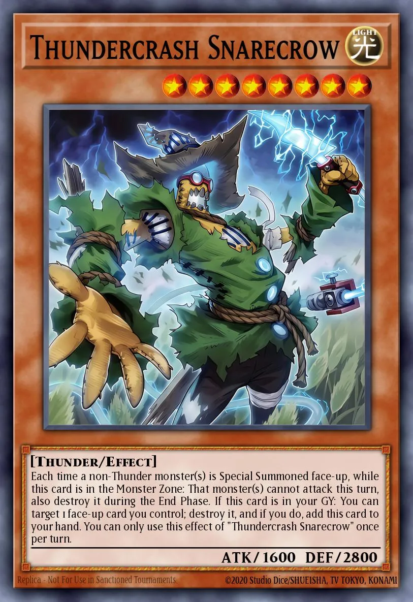 Thundercrash Snarecrow · Yu-Gi-Oh (No Set) 101305084