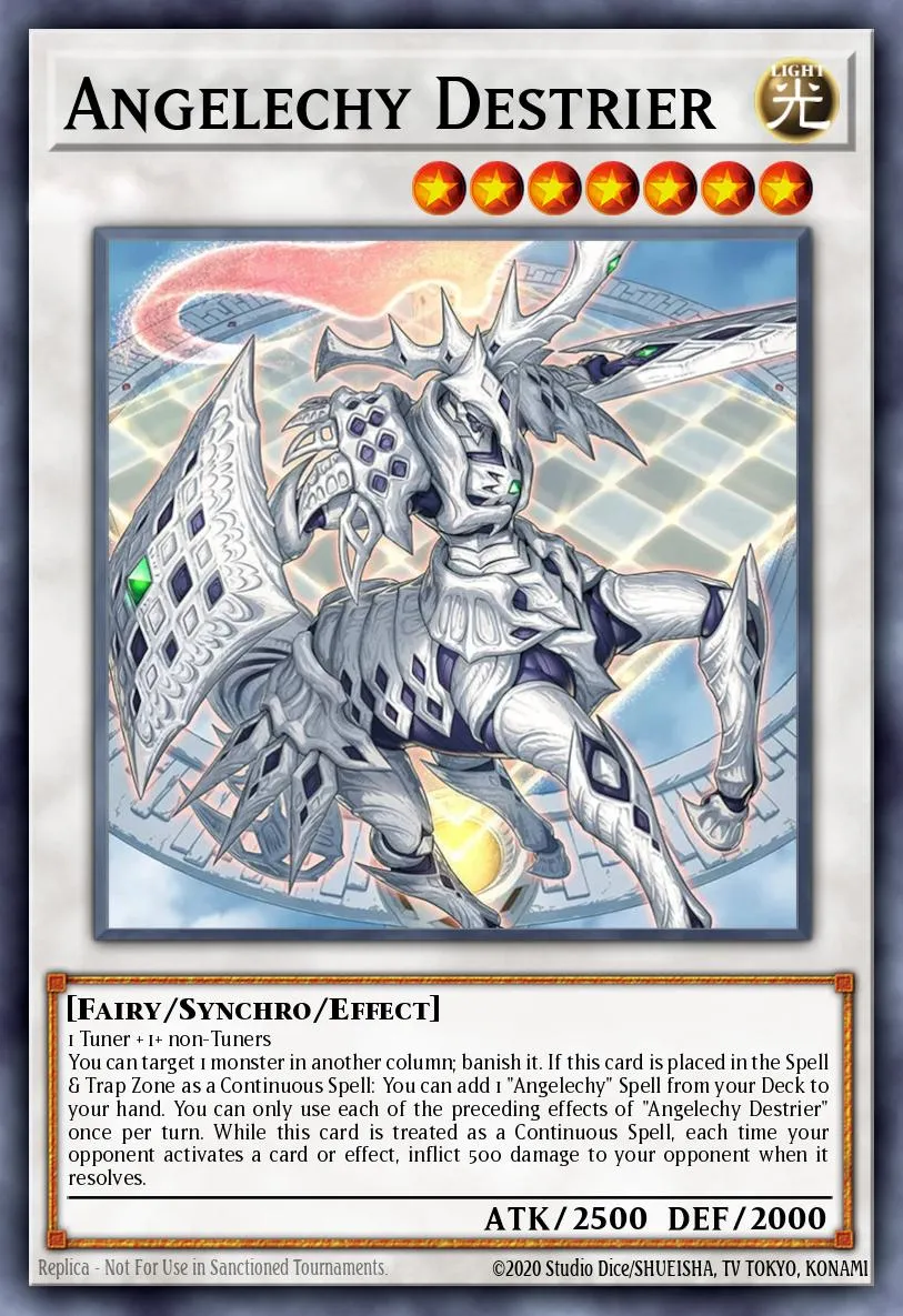 Angelechy Destrier · Yu-Gi-Oh (No Set) 101305092