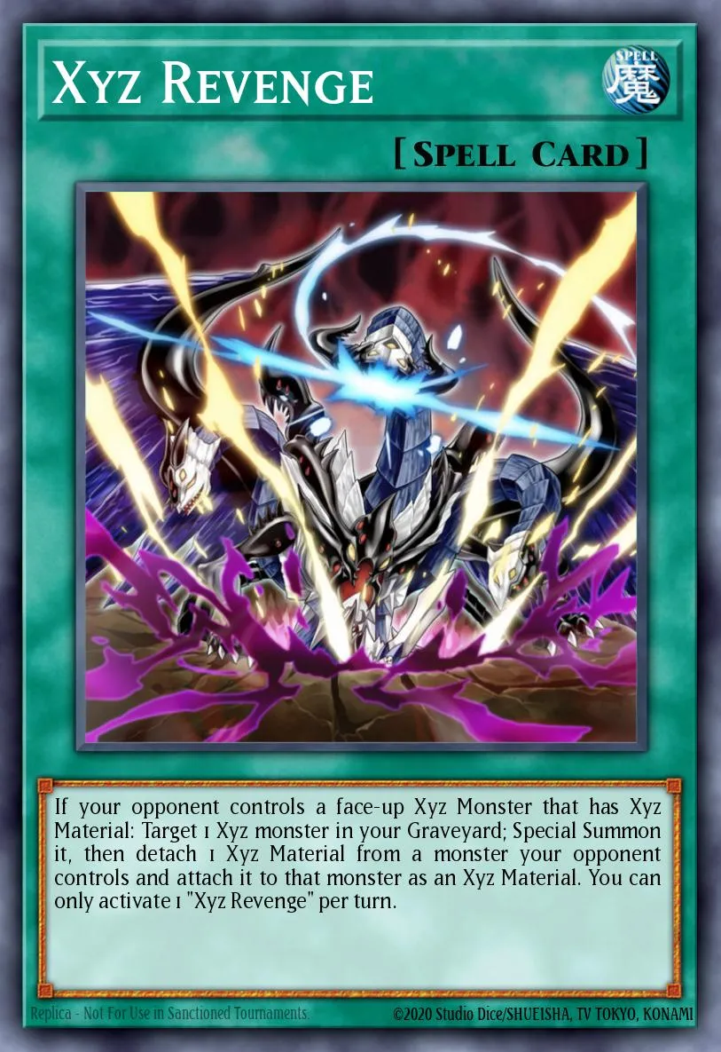 Xyz Revenge · Lord of the Tachyon Galaxy Sneak Peek Participation Card 10275411/1