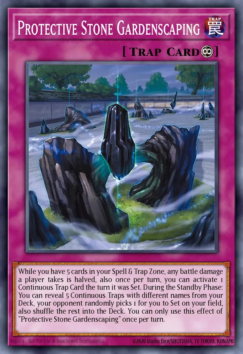Protective Stone Gardenscaping · Yu-Gi-Oh (No Set) 10307853
