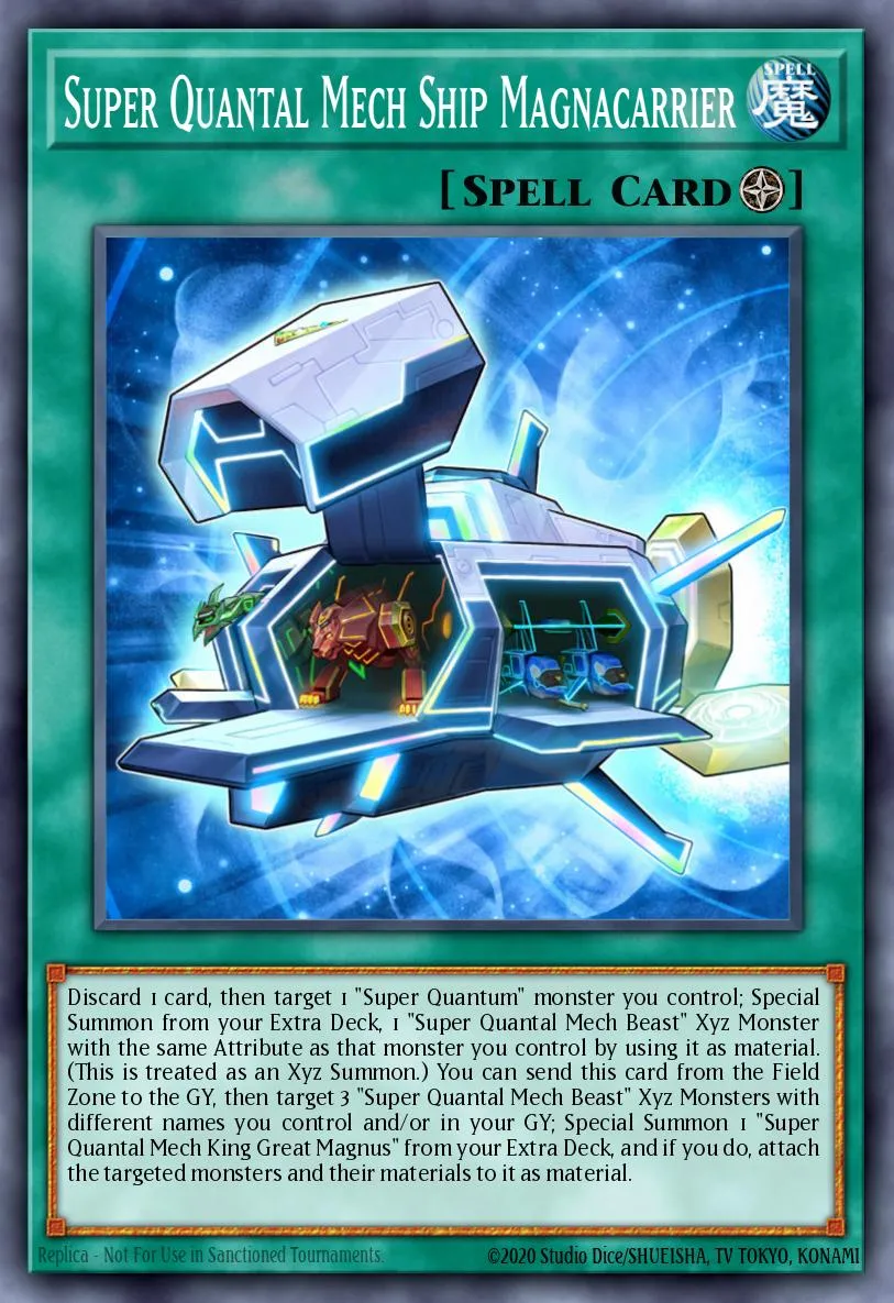 Super Quantal Mech Ship Magnacarrier · Wing Raiders 10424147/60