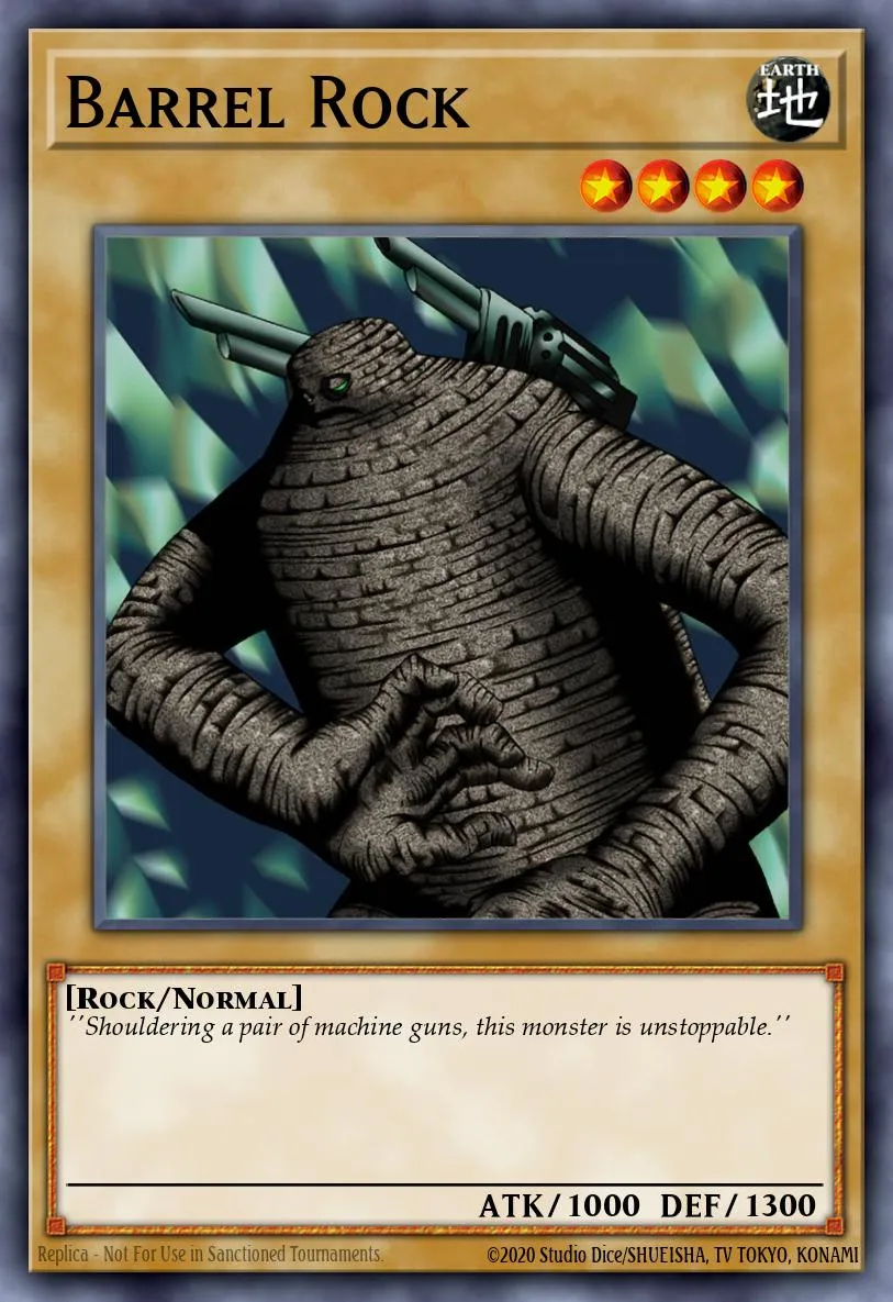 Barrel Rock · Yu-Gi-Oh (No Set) 10476868