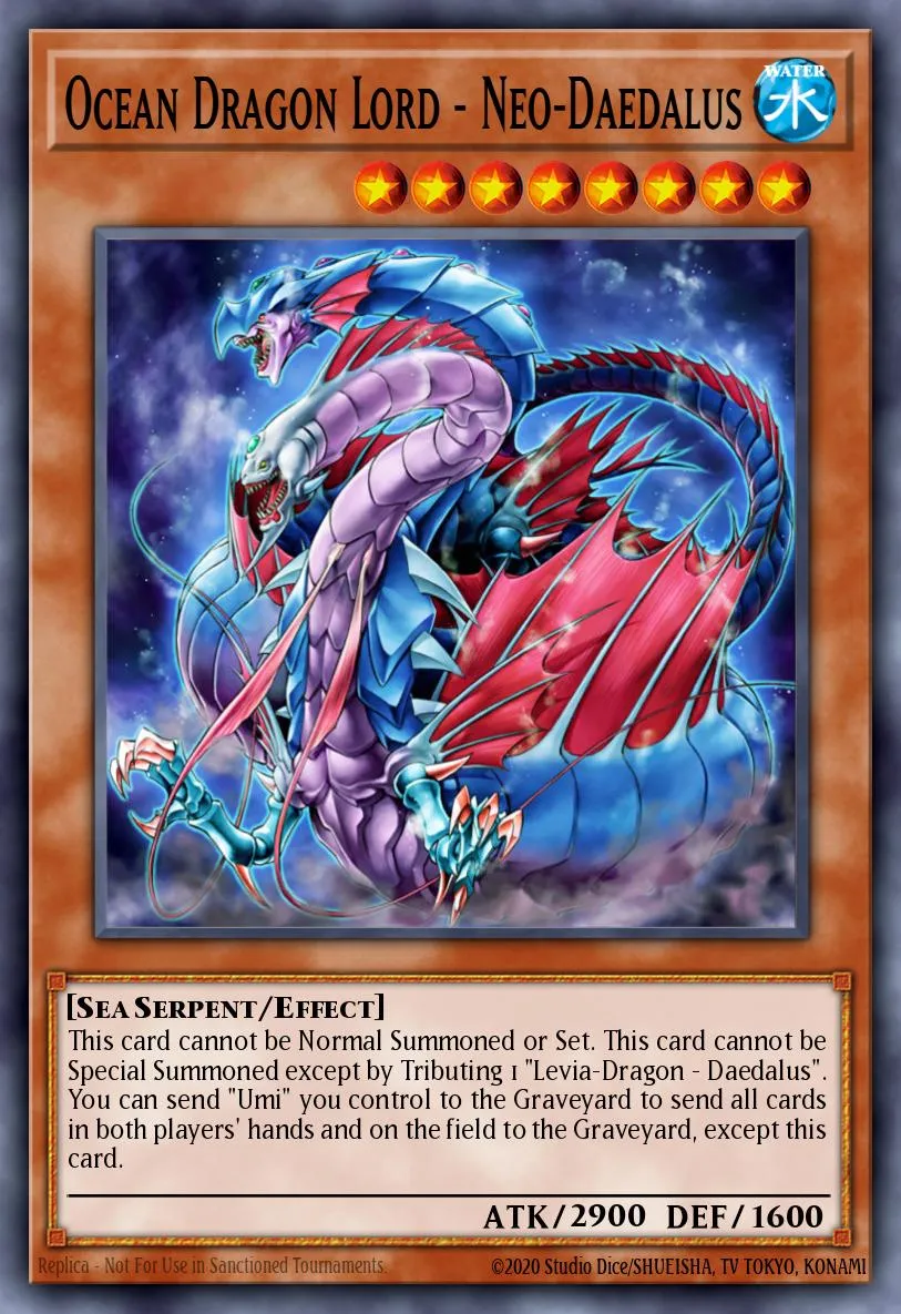 Ocean Dragon Lord - Neo-Daedalus · Structure Deck: Fury from the Deep 10485110/32