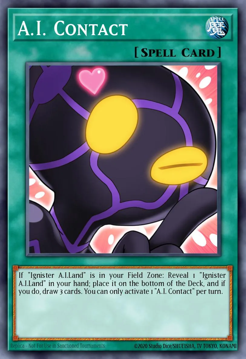 A.I. Contact · Eternity Code Premiere! promotional card 10493654/1