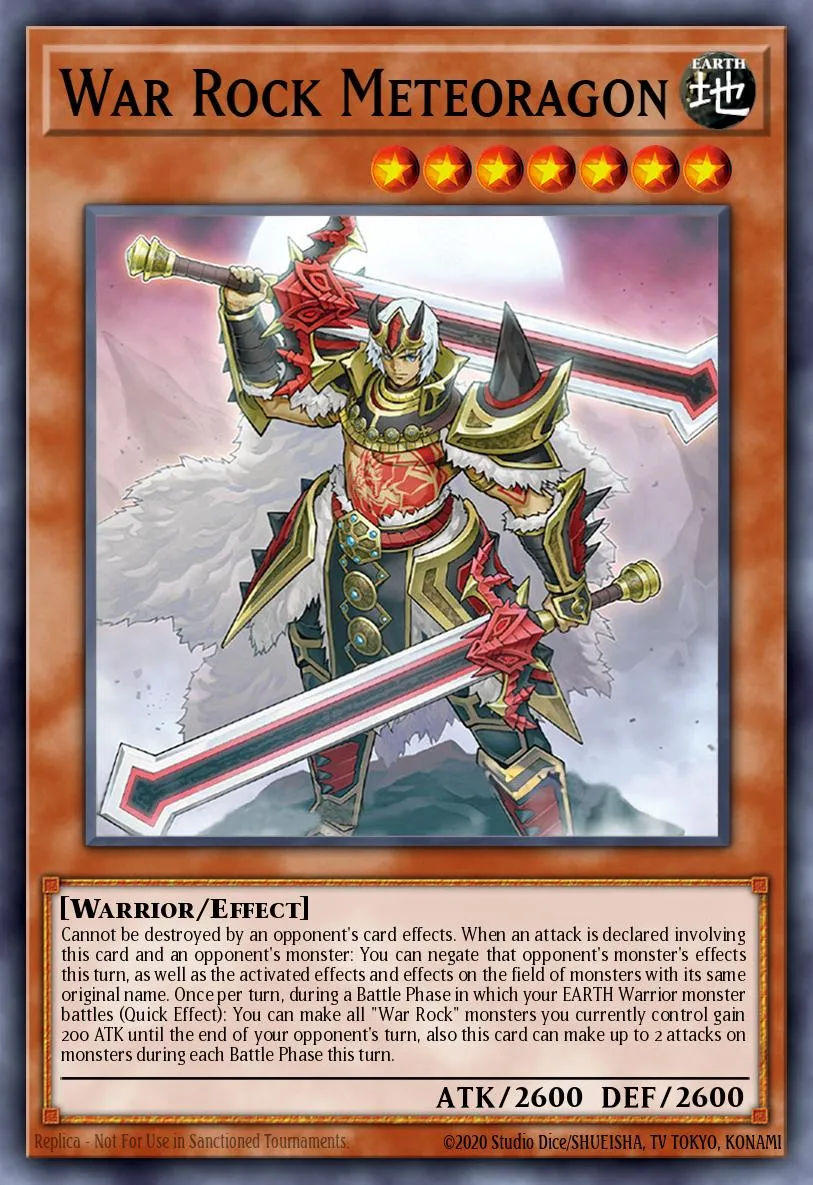 War Rock Meteoragon · Lightning Overdrive Premiere! promotional card 10497636/1