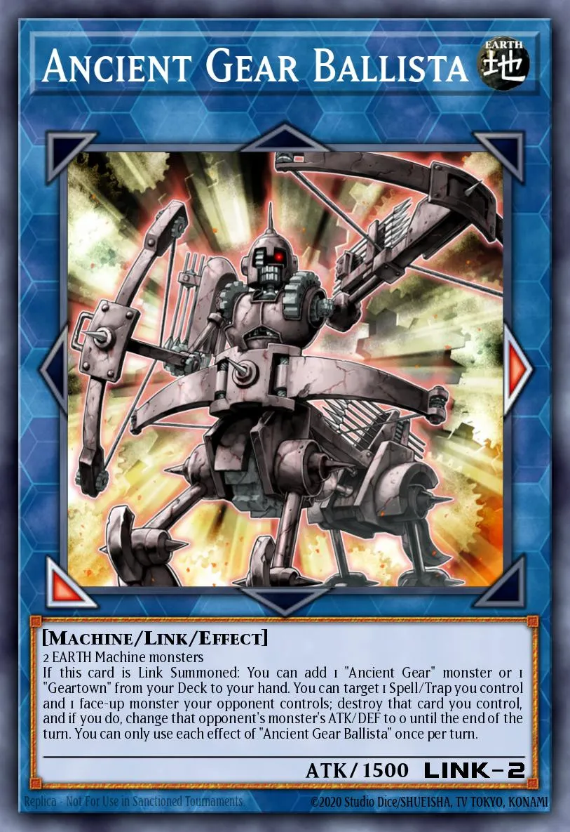 Ancient Gear Ballista · Duel Overload 10547580/100