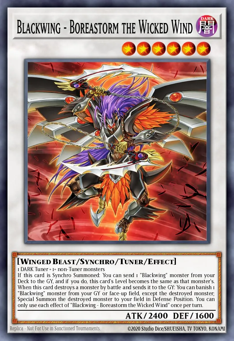 Blackwing - Boreastorm the Wicked Wind · Darkwing Blast 10602628/101