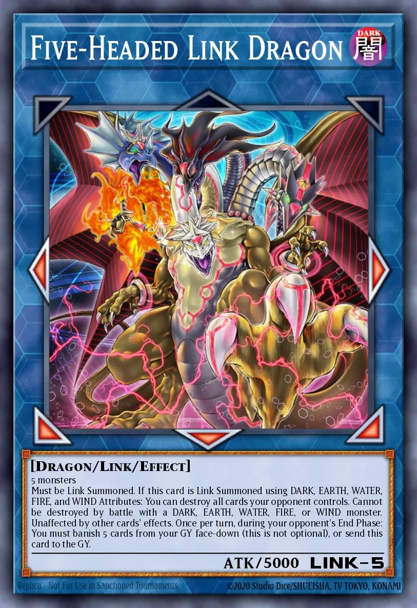 Five-Headed Link Dragon · Duel Overload 10669138/100