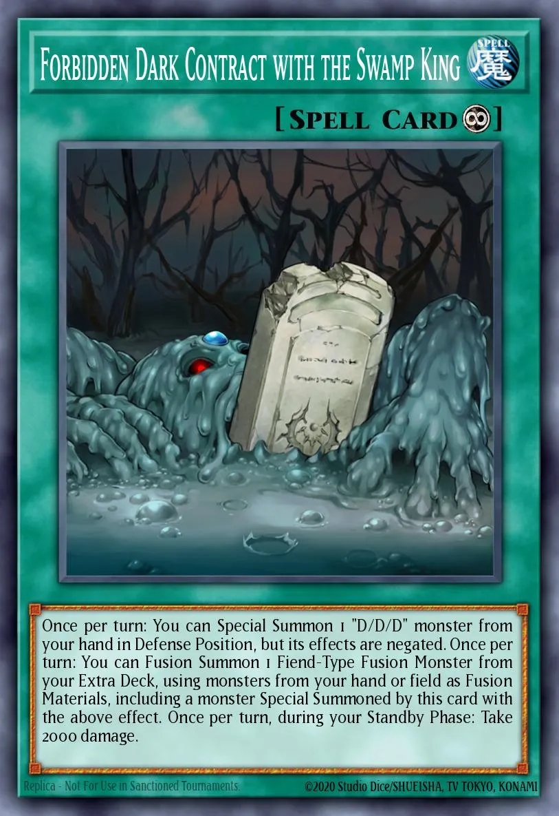 Forbidden Dark Contract with the Swamp King · The Dark Illusion: Special Edition 10833828/4