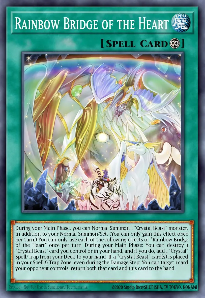 Rainbow Bridge of the Heart · Structure Deck: Legend of the Crystal Beasts 10938846/46