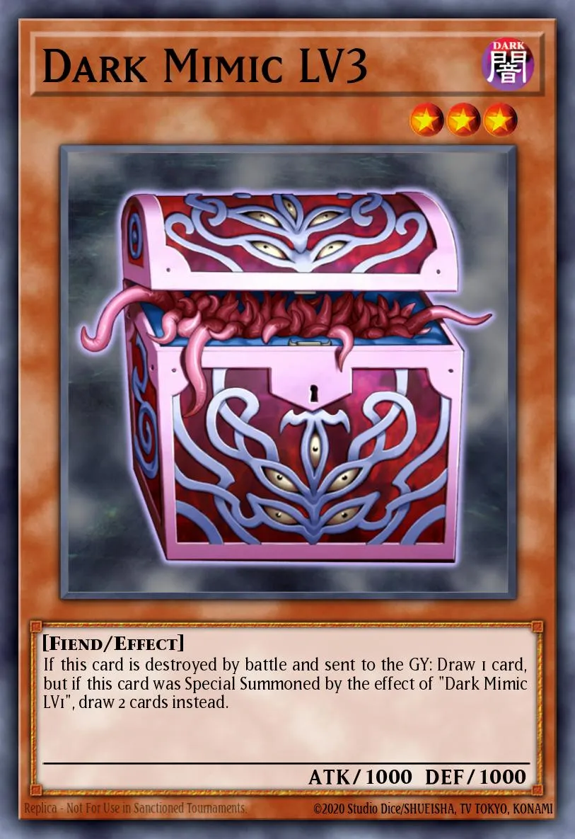 Dark Mimic LV3 · Soul of the Duelist 1102515/60