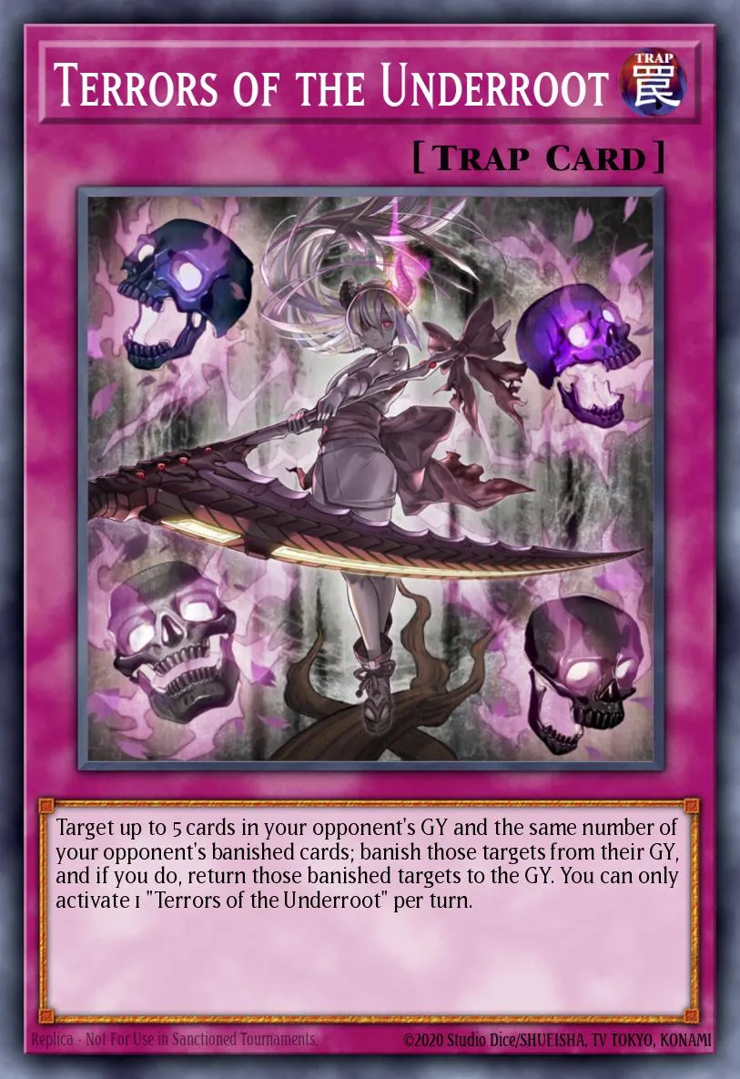Terrors of the Underroot · Lightning Overdrive Premiere! promotional card 11110218/1