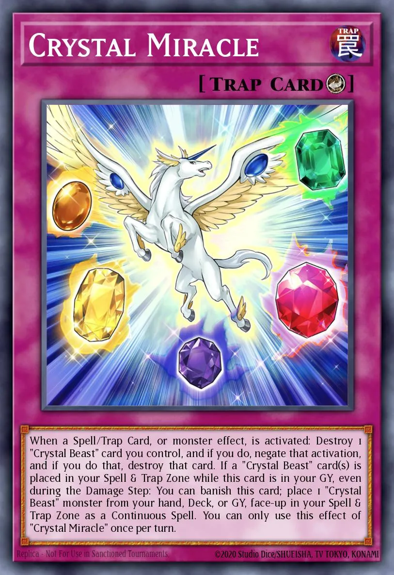 Crystal Miracle · Structure Deck: Legend of the Crystal Beasts 11155484/46