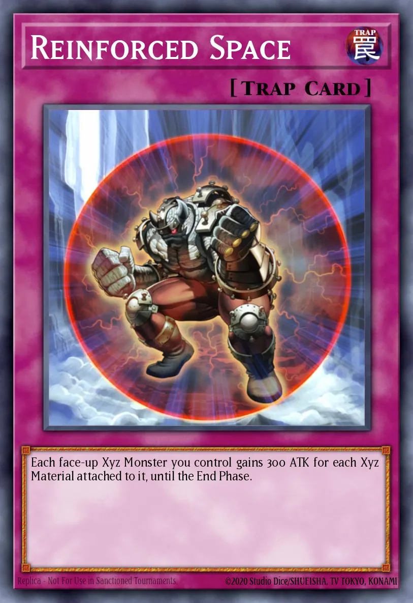 Reinforced Space · Starter Deck: Dawn of the Xyz 11224934/43