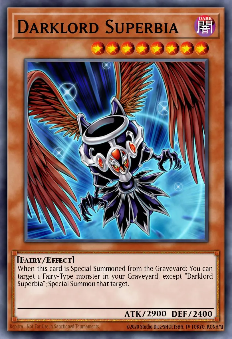 Darklord Superbia · Legendary Collection 2: The Duel Academy Years 11260714/13