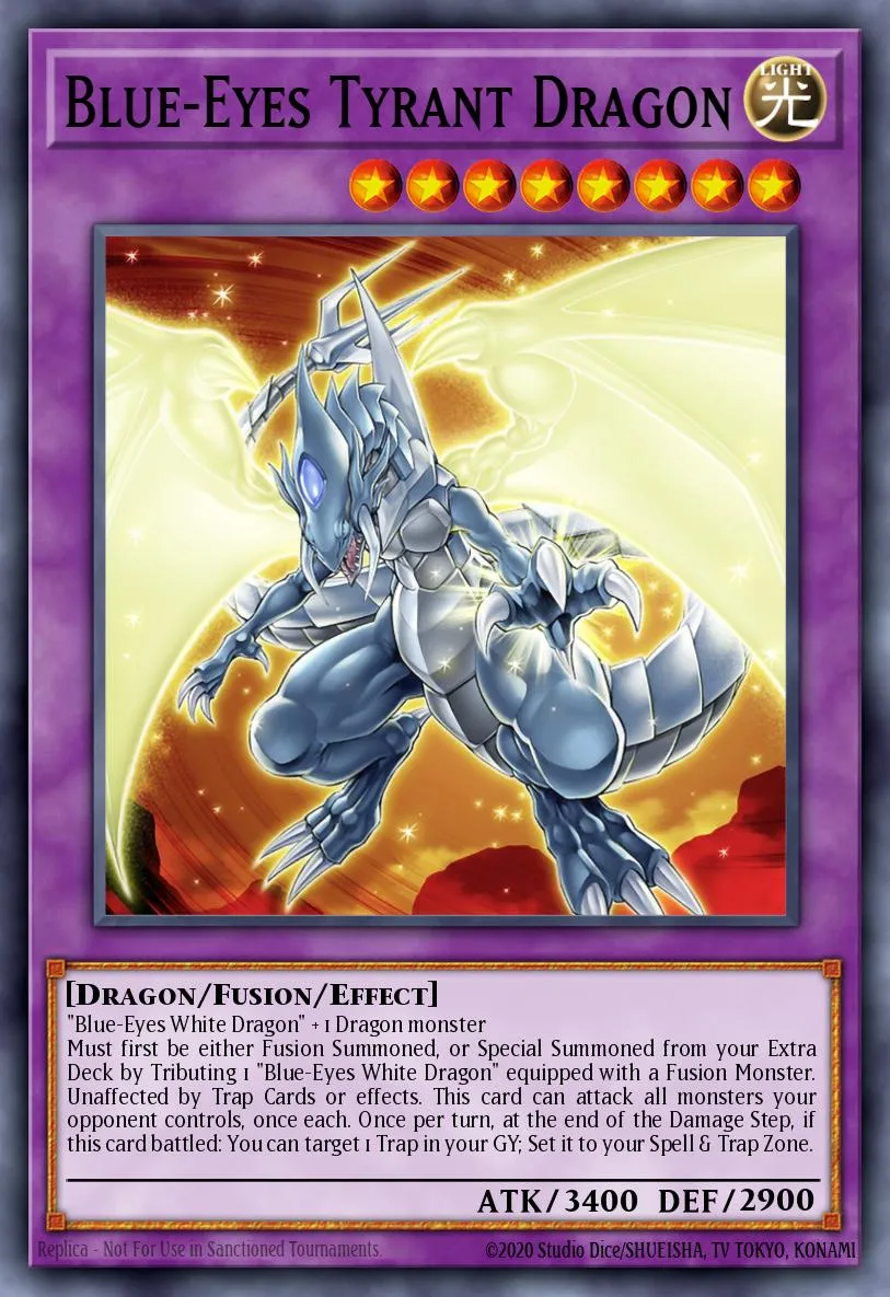 Blue-Eyes Tyrant Dragon · Battle of Chaos 11443677/102