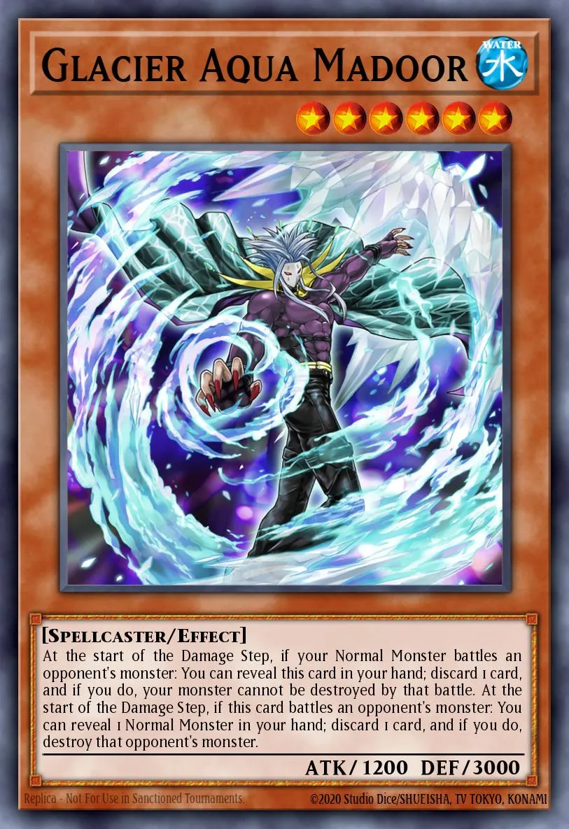 Glacier Aqua Madoor · Dawn of Majesty Premiere! promotional card 11449436/1