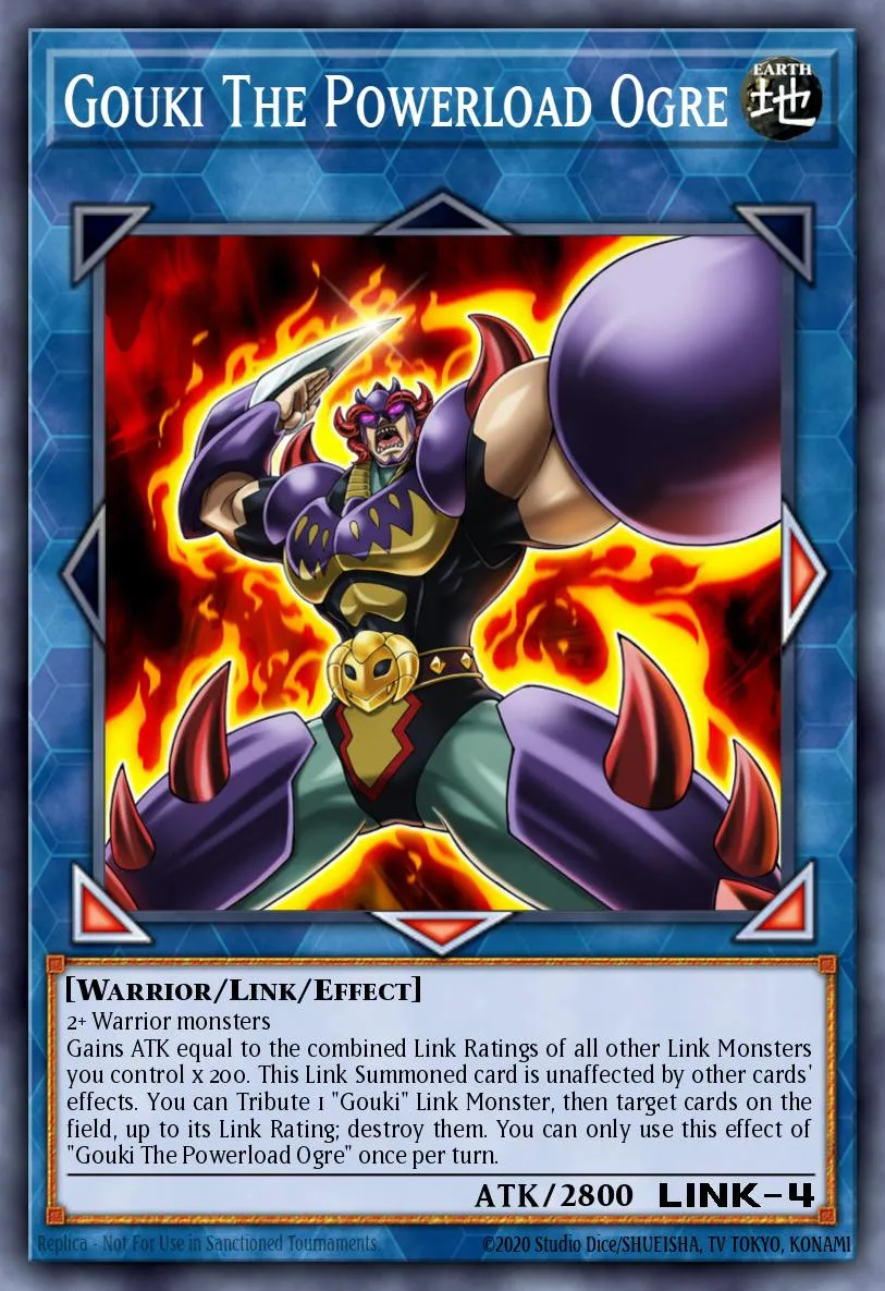 Gouki The Powerload Ogre · Eternity Code Premiere! promotional card 11516241/1